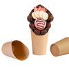 Factory Price Hot Food Grade Waffle Holder Ice-cream Packing Waffle Cone Holder Chip Box