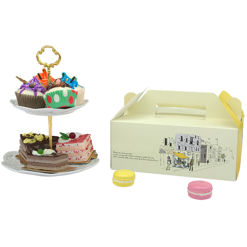 Wholesale New Design Customizable Cake Box Acrylic Cake Boxes Cake Packaging Box 