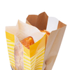 Brand Factory Wholesale Takeaway Disposable Custom Kraft Bakery Toast Packaging Bags