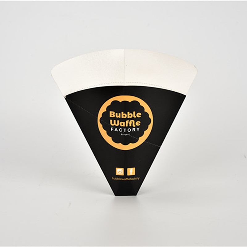  Manufacture Fine Quality Waffle Holder Disposable Eco-friendly Bubble Egg Waffle Holder