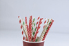 Custom Colorful Disposable Wholesale Drink Bio-degradable Food Grade Kraft Paper Straw 