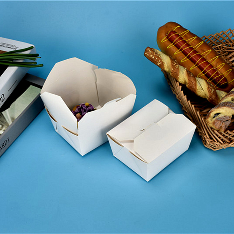 China wholesale disposable packaging food paper box kitchen wings box chicken leg packing box popcorn box