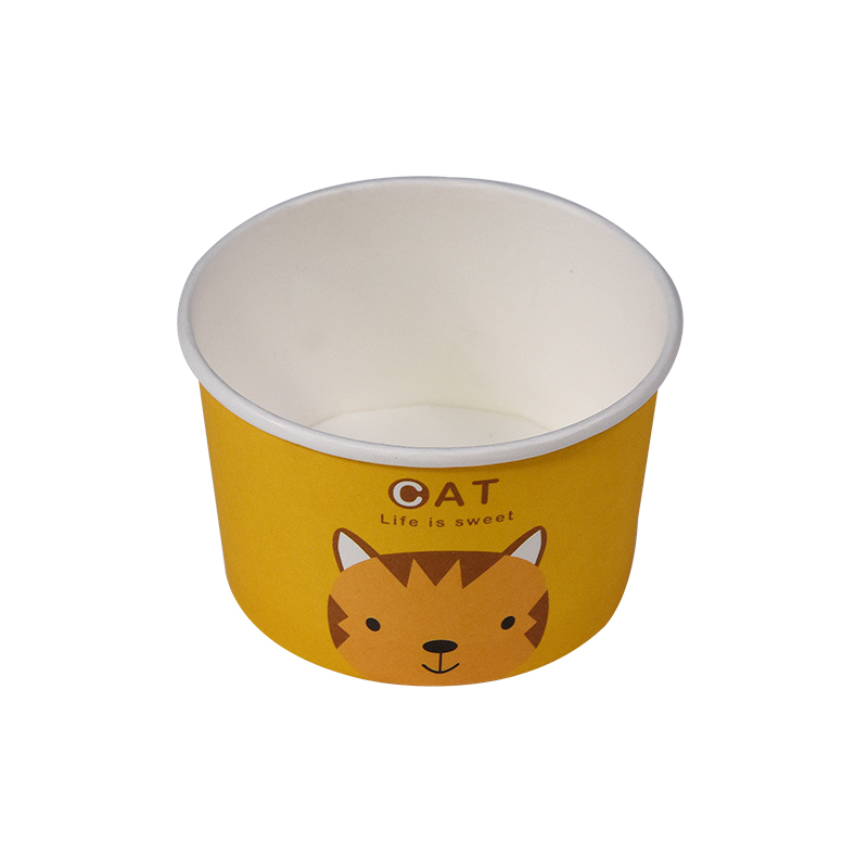 PE Material Wholesale Cheap And Fine Ice Cream Cup And Paper Ice Cream cup