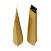 Eco-friendly New Arrival Stand Up Kraft Paper Zipper Bags Packaging Pouch Food Grade Zipper Paper Bags