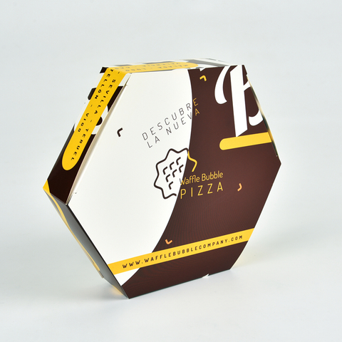 China wholesale colorful disposable take away paper pizza packing box