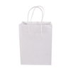 Custom Printed Your Own Logo Cardboard Packaging White Brown Kraft Gift Craft Shopping Paper Bag With Handles