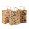 Hot sale custom paper shopping bag custom logo takeaway bag color print Kraft Paper Bag