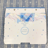 New Elegant Design Large Size Flower Ribbon Handle White Packaging Egg Tarts Box