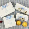 Egg tart box,Buy wholesale eco-friendly custom egg tart paper packing box disposable