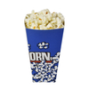 KW Wholesale Disposable Popcorn Box Paper Food Grade Fast Food Popcorn Packing Box