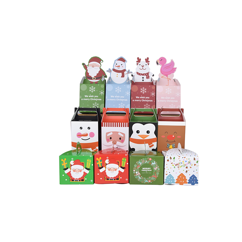 Custom Christmas Apple And Candy Box Christmas Eve Bag Gift Christmas Apple Box 
