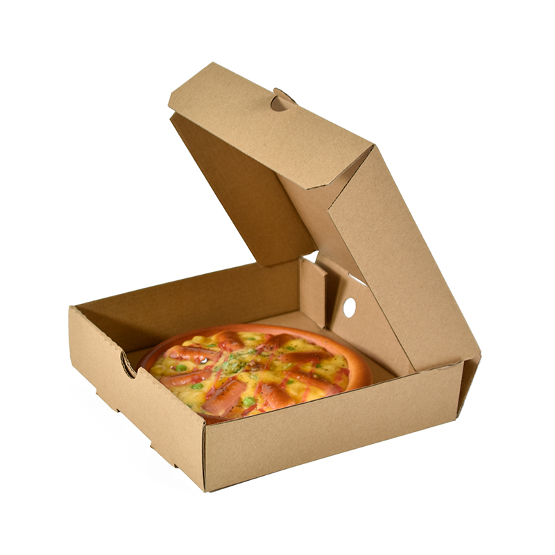 Wholesale Cheap And Fine Pizza Box Paper Meal Box Carton Packaging Custom Pizza Paper Box With Logo