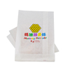 Free Samples Eco-friendly Custom Design White Paper Bags For Food Takeaway With Logo Print