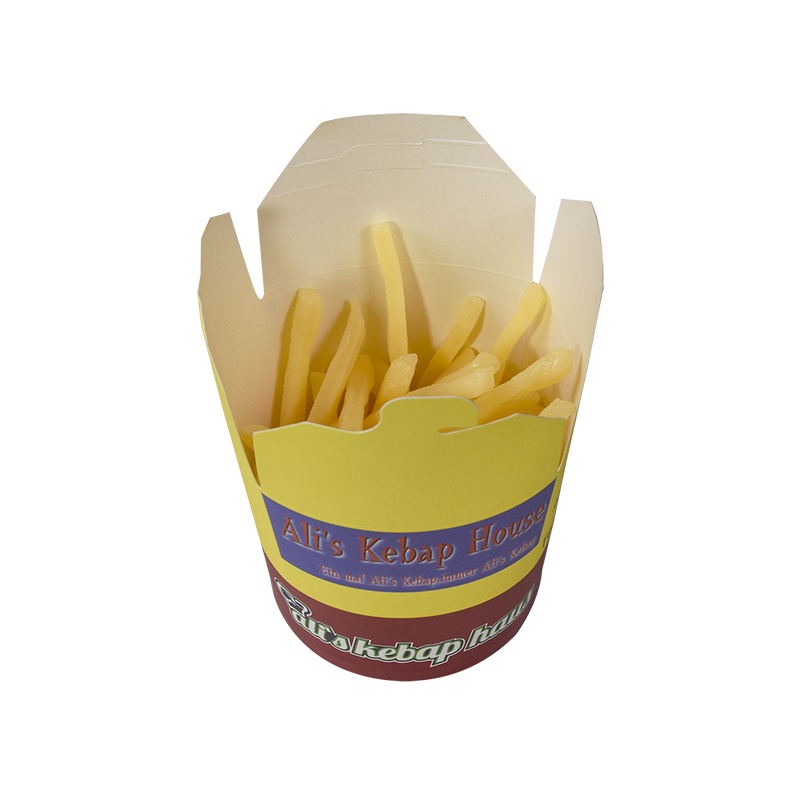 Hot Selling Disposable Good Quality Paper Fast Food Takeaway Fish And Chips Paper Box