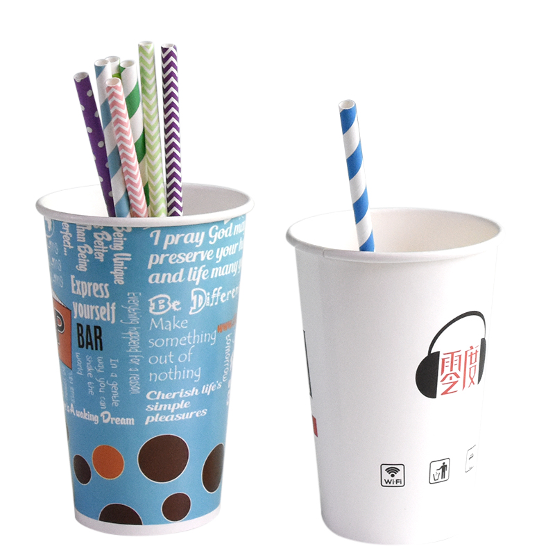 China Manufacturer Eco-friendly Bio-degradable Eco-friendly Hot Drinking Or Cool Drinking Paper Straw