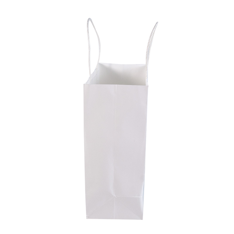 Custom with Printing Logo Good Quality Bag Handle Durable Paper Bags for Food With Handle 