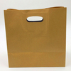 Carry Out Bags Restaurant Fast Food Grade Biodegradable Takeaway Shopping Custom Printed Store Brown Kraft Paper Bag