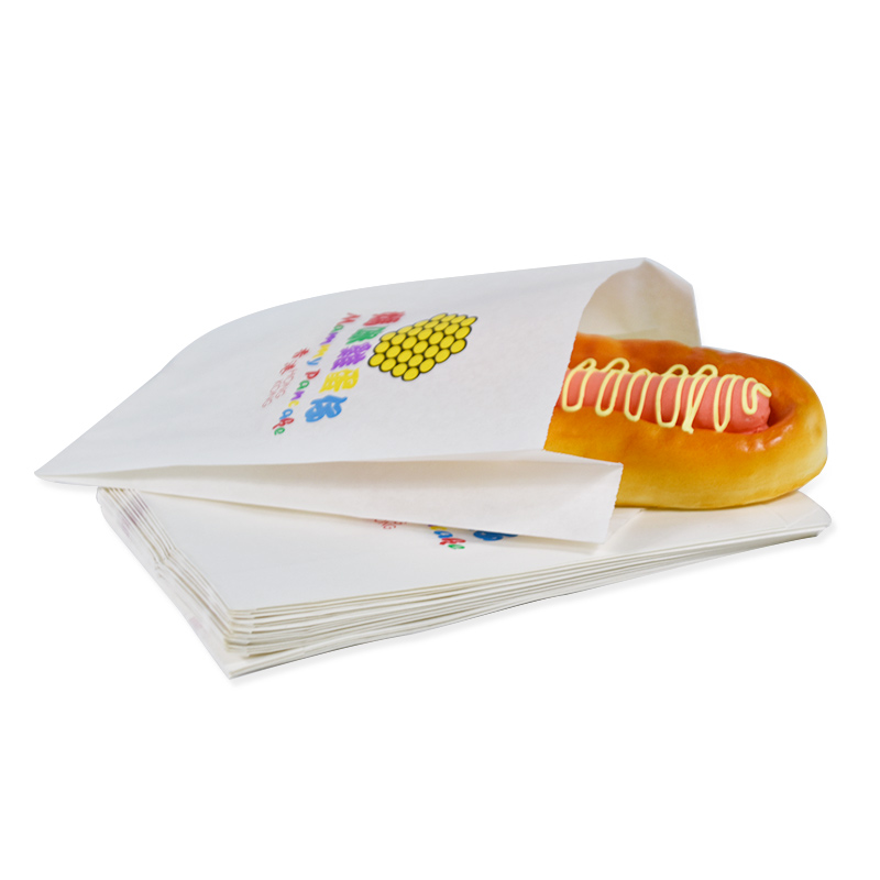 Custom Printed Grease Resistant Kraft Brown Food Paper Bags Bread Bakery Packaging With Your Own Logo