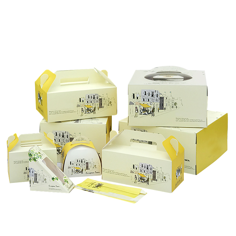 Wholesale New Design Customizable Cake Box Acrylic Cake Boxes Cake Packaging Box 