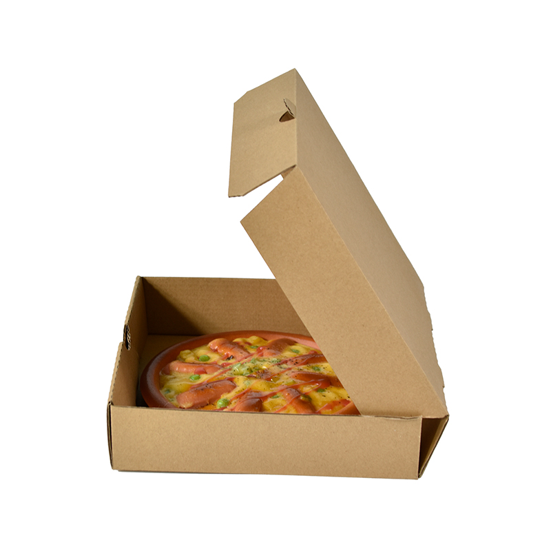 Wholesale Cheap Food Grade Box Pizza Corrugated Disposable With Logo Pizza Boxes